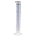 RS PRO Polypropylene Graduated Cylinder 1L, 440mm Length, Class B Calibrated, Germany 461-0904