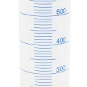RS PRO Polypropylene Graduated Cylinder 1L, 440mm Length, Class B Calibrated, Germany 461-0904