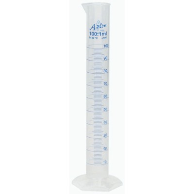 RS PRO Polypropylene Graduated Cylinder, 2L Capacity, 535mm Length, Germany Origin 461-0910