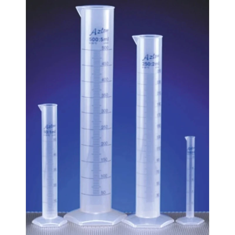 RS PRO Polypropylene Graduated Cylinder, 2L Capacity, 535mm Length, Germany Origin 461-0910