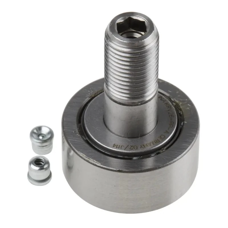 INA Stud Cam Follower, 26 mm Roller Diameter, 10 mm Bore Diameter, Static Load 11500N, Dynamic Load 7300N KRV26-PP-A