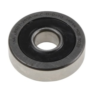 INA Yoke Cam Follower 7mm Bore Diameter, 22mm Roller Diameter LR607-2RSR-HLC-D-0-10