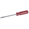 RS PRO Hexagon Nut Driver, 6 mm Tip Size, 125 mm Steel Blade with Plastic Handle 460-1708