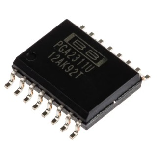 Texas Instruments 2-Channel Audio Volume Control, 16-Pin SOIC, Surface Mount PGA2311U