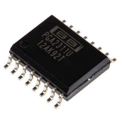 Texas Instruments 2-Channel Audio Volume Control, 16-Pin SOIC, Surface Mount PGA2311U
