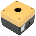Omron Yellow Plastic Push Button Enclosure 1 Hole 22 mm Diameter IP65 A22NZ-A-B01Y