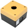 Omron Yellow Plastic Push Button Enclosure 1 Hole 22 mm Diameter IP65 A22NZ-A-B01Y