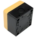 Omron Yellow Plastic Push Button Enclosure 1 Hole 22 mm Diameter IP65 A22NZ-A-B01Y