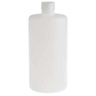 RS PRO 1L High Density Polyethylene Narrow Neck Storage Bottle 201mm Length 461-0443