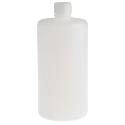 RS PRO 1L High Density Polyethylene Narrow Neck Storage Bottle 201mm Length 461-0443