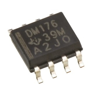 Texas Instruments LVDS Transceiver IC 1 Driver 1 Receiver 400 Mbps 8-Pin SOIC SN65LVDM176D