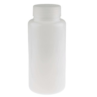 RS PRO 1L High Density Polyethylene Wide Neck Storage Bottle 461-0550