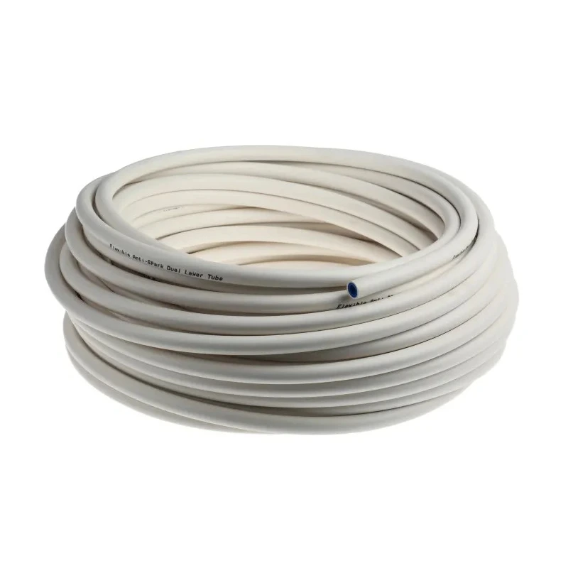 RS PRO Compressed Air Pipe White Polyurethane, Polyvinyl Chloride 8 mm 30 m WST Series 174-5735
