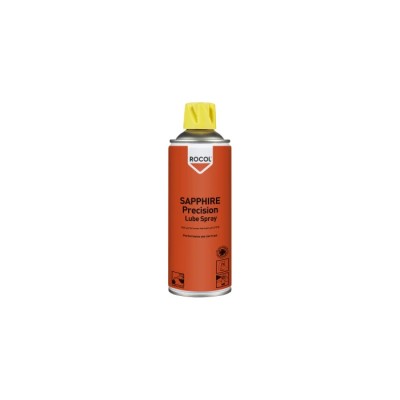 Rocol Sapphire Precision Lube Spray Lubricant Polytetrafluoroethylene 400 ml Aerosol 34341
