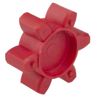 Ruland Flexible Coupling Flector Polyurethane, Shore A 98 Hardness, Red, 57.2 mm JD36/57-98R