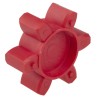 Ruland Flexible Coupling Flector Polyurethane, Shore A 98 Hardness, Red, 57.2 mm JD36/57-98R