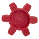 Ruland Flexible Coupling Flector Polyurethane, Shore A 98 Hardness, Red, 57.2 mm JD36/57-98R