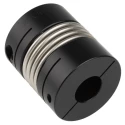 Ruland Flexible Clamp Coupler 50.8 mm OD, Bore Size 25 mm x 20 mm, 58.7 mm Length, Stainless Steel Bellows MBC51-25-20-A