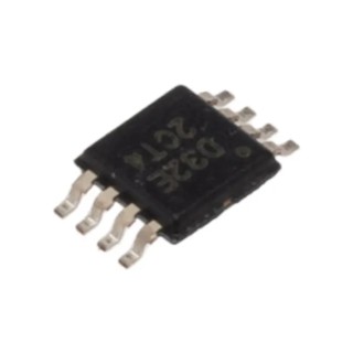 Texas Instruments 16-Bit 2-Channel Digital to Analogue Converter SPI, Microwire, QSPI, 93 ksps, 8-Pin MSOP DAC8532IDGK