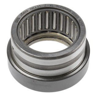 INA Needle Roller Bearing 35 mm Inside Diameter, 37 mm Outside Diameter, 30 mm Race Width, Sealed, Steel Cage NKX35-Z-XL