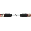 RS PRO Sensor Actuator Cable Female 8 way Straight to Male 8 way Straight 2 m 30V AC 174-7884