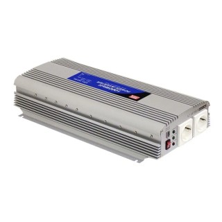 MEAN WELL Screw 1500W Power Inverter, 24V dc Input, 230V ac Output A302-1K7-F3