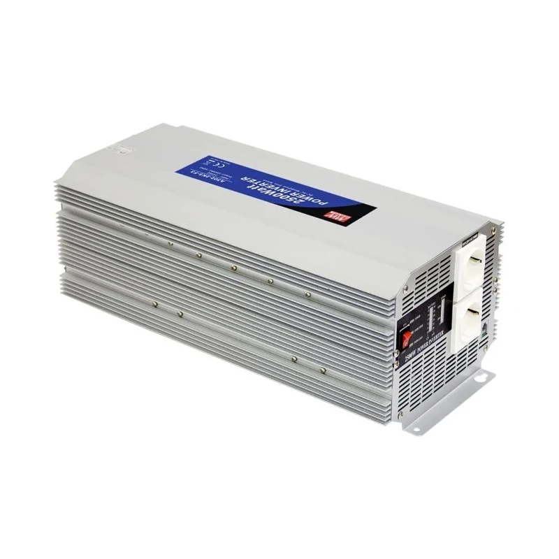 MEAN WELL Screw Power Inverter 2500W 12V DC Input 230V AC Output A301-2K5-F3