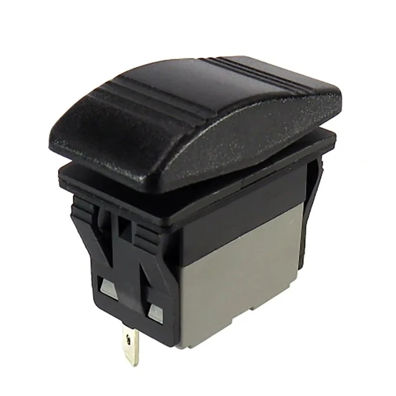 RS PRO SPDT Latching On-On Rocker Switch Panel Black Polyamide Housing IP67 Rated 16, 20A Current 174-8293