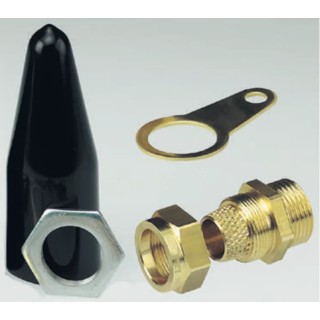 Prysmian BW32 Series Armoured BW Indoor PVC Cable Gland Kit with Earth Tag, Gland Body, Gland Nut, Shroud and Lock BW32
