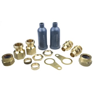 Prysmian LSF-CW Series 9 Cable Gland Kit with M20 Thread Size, 9 Pieces, Low Smoke Zero Halogen, Weatherproof LSF20SCW