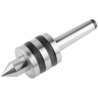RS PRO Lathe Chuck, MT3 Taper Size, Tool Steel, Bright Finish, Revolving Centre 463-7230