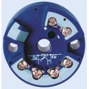 Jumo dTRANS T01 Temperature Transmitter RTD Input 4 to 20 mA Output 35V 44mm 707015/888-888-888/000 0..100°C Pt100vl