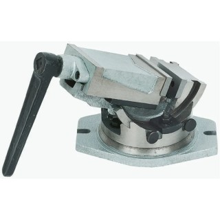RS PRO Milling Vice with 100 mm Jaw Width and 80 mm Jaw Opening, 16.2 kg Weight 463-7319