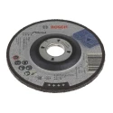Bosch Aluminium Oxide Abrasive Wheel 125mm Diameter, P30 Grit, Medium Grade, 6mm Thickness, Expert for Metal 2608600223