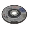 Bosch Aluminium Oxide Abrasive Wheel 125mm Diameter, P30 Grit, Medium Grade, 6mm Thickness, Expert for Metal 2608600223