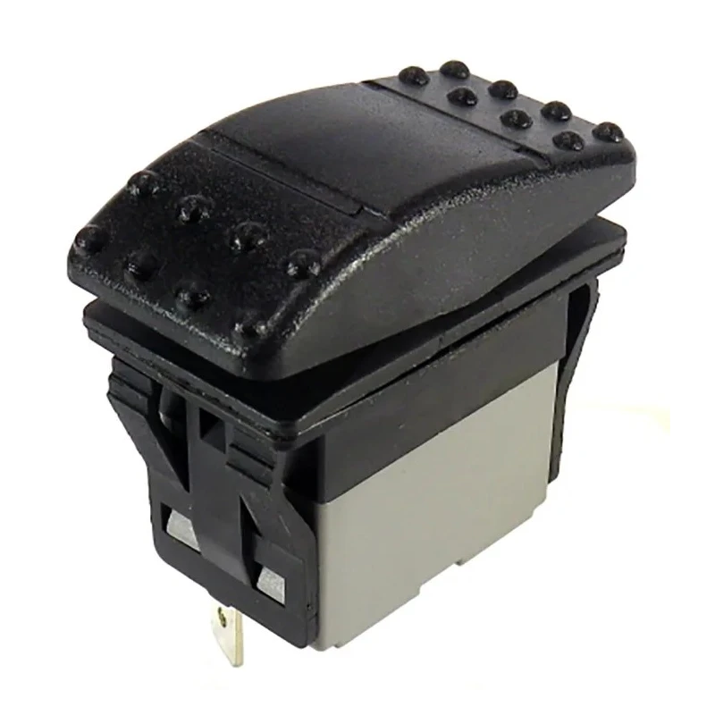 RS PRO Illuminated DPST Latching On-Off Rocker Switch Panel 5A 30V DC 250V AC IP67 174-8306