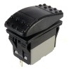 RS PRO Illuminated DPST Latching On-Off Rocker Switch Panel 5A 30V DC 250V AC IP67 174-8306