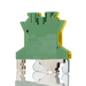 Phoenix Contact 2-Way DIN Rail Earth Modular Terminal Block 750V 24A Screw Termination Polyamide Housing 0441119