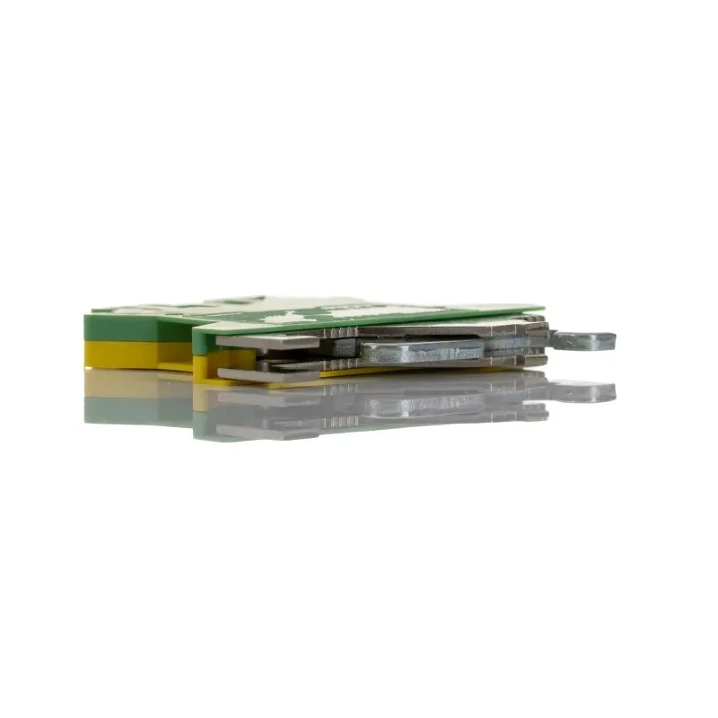 Phoenix Contact 2-Way DIN Rail Earth Modular Terminal Block 750V 24A Screw Termination Polyamide Housing 0441119