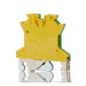 Phoenix Contact 2-Way DIN Rail Earth Modular Terminal Block 750V 24A Screw Termination Polyamide Housing 0441119