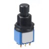 APEM 8000 Series Push Button Switch, Latching, Through Hole Mount, 6.5 mm Cutout, DPDT, 30 V dc 8646ADGB6X923+U3631