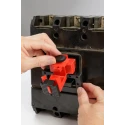 Brady Red Polypropylene Fibreglass Reinforced Nylon Circuit Breaker Switch Lockout 7.14 mm TAGLOCK OVERSIZED CIRCT BRKR LO EA