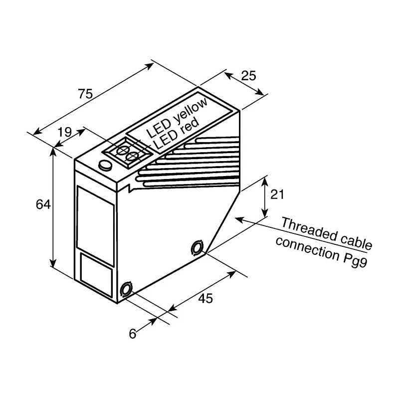 Pepperl + Fuchs Retroreflective Photoelectric Sensor Block Style 20 m Detection Range Relay Output RLK39-55-Z/31/35/40A/116