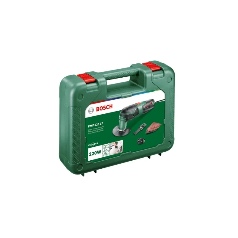 Bosch Corded Multi-Cutter Power Tool 220W 230V 15000-20000rpm PMF 220 CE 0603102000