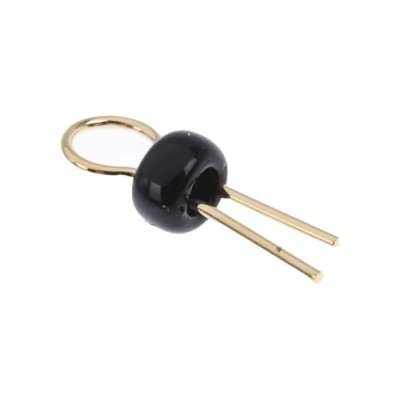 Mac 8 Black 1 mm Insulated Phosphor Bronze Terminal Post LC-2-GBLACK
