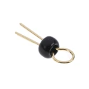 Mac 8 Black 1 mm Insulated Phosphor Bronze Terminal Post LC-2-GBLACK