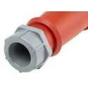 MENNEKES Industrial Power Connector 4 Pole, 32A, 400V, IP44 Rated, Red Cable Mount AM-TOP IP44