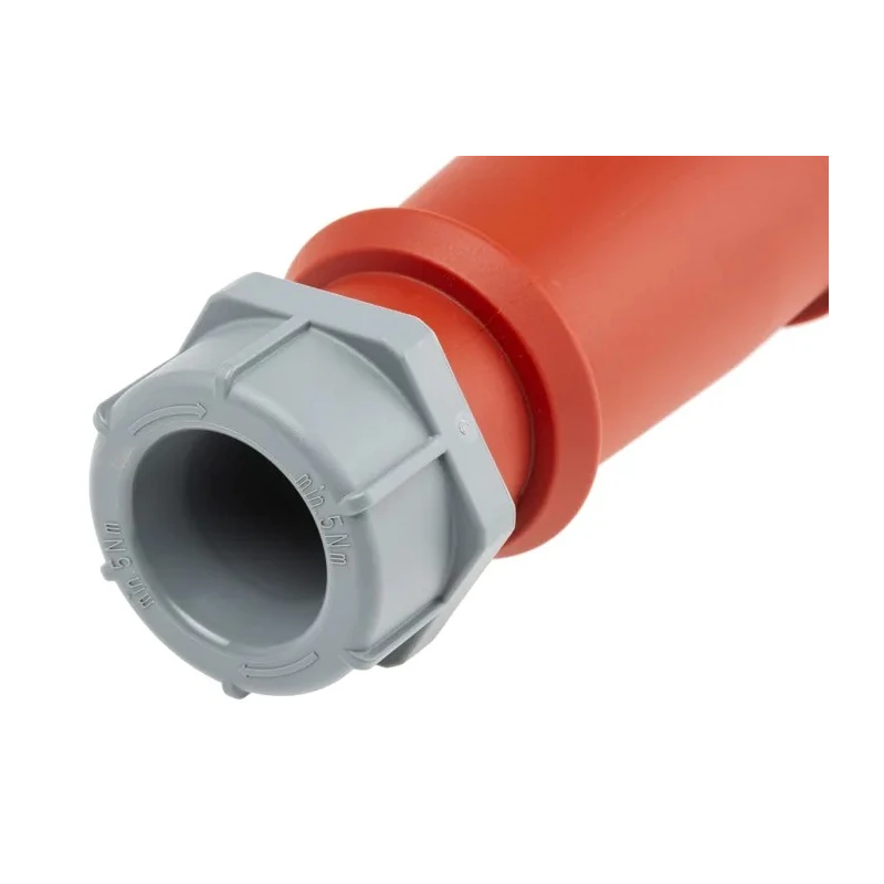 MENNEKES Industrial Power Connector 4 Pole, 32A, 400V, IP44 Rated, Red Cable Mount AM-TOP IP44