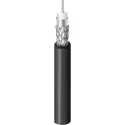 Belden SDI Coaxial Cable, 4505R Series, 1000 ft, RG59 20AWG, 75 Ω, Black, Unterminated, 300V RG59