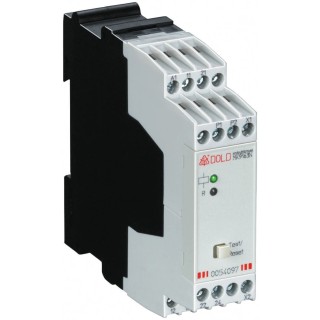 Dold Monitoring Relay, DPDT, DIN Rail Mount, 230V AC Motor Control with Thermistor Protection MK9163N.12/100 AC50/60Hz 230V